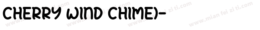 CHERRY WIND CHIME)字体转换